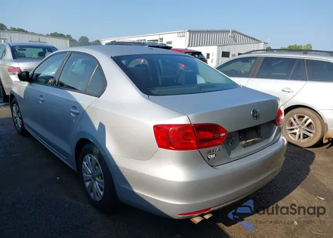 2014 Volkswagen Jetta 2.0L S из США, поврежденный, VIN 3VW2K7AJ0EM232392